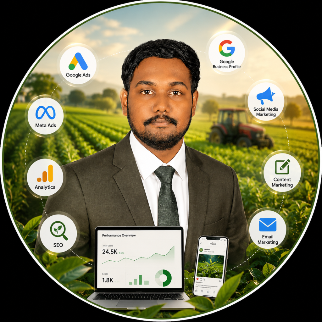 Book Agribusiness Marketing Consultation | Dhananjay V S